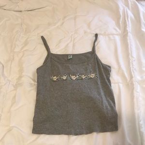 Cute cropped tank top